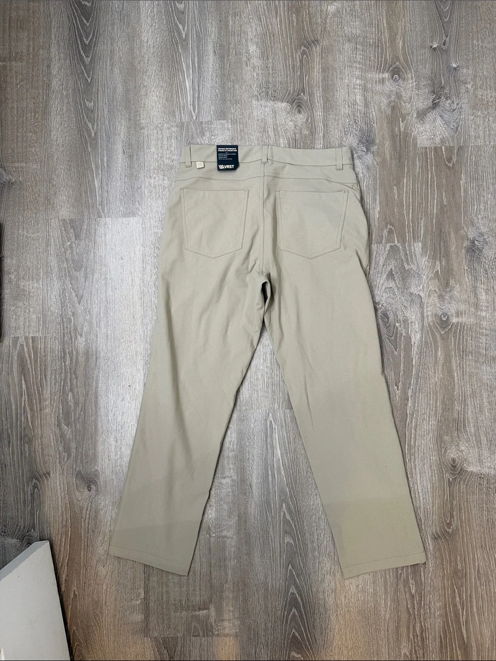 Stretch Slim Chino Pants in Light Khaki